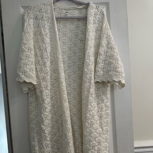 Aerie crochet swim cover up!!